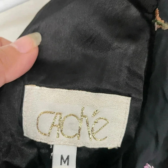 Cache v-neck mini dress size Medium - Picture 5 of 6